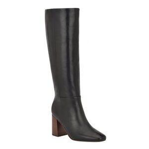 Calvin Klein Arista (Black Leather) Women's Boots